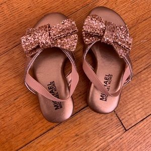 Toddler size 5 MK SANDALS